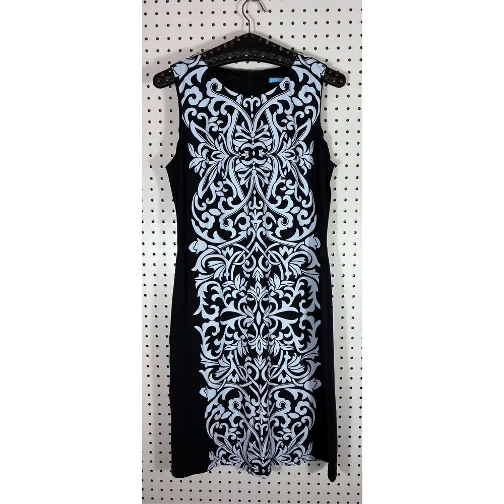 J. McLaughlin Catalina cloth sleeveless cocktail dress size  M